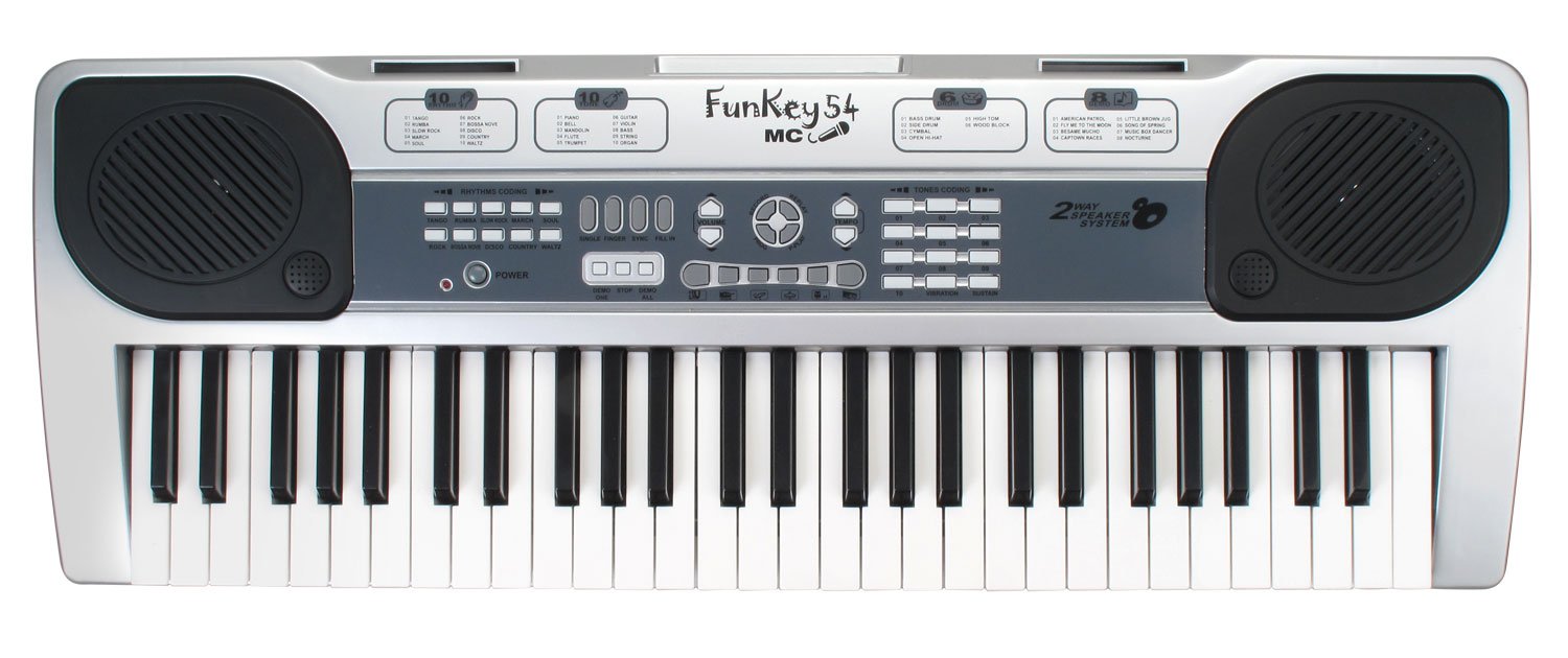 Funkey 54-MIC Keyboard (54 Tasten, Inklusive