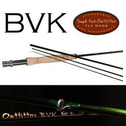 Temple Fork Outfitters BVK Series Fly Rod 9 Foot 5 Weight 4 Piece