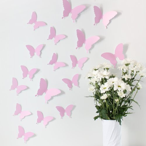 Wandkings 3D-10918 Schmetterlinge im 3D-Style,