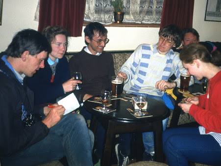 Crew in pub