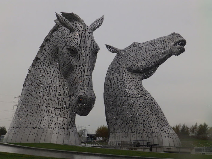 Kelpies in Falkirk