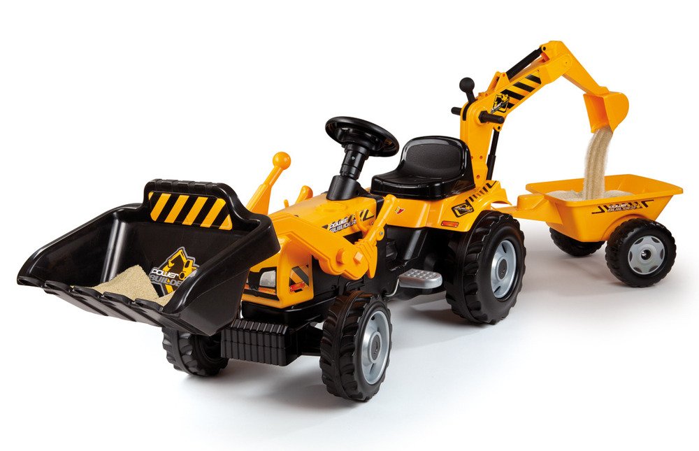 Smoby 7600033389 - Builder Max Traktor