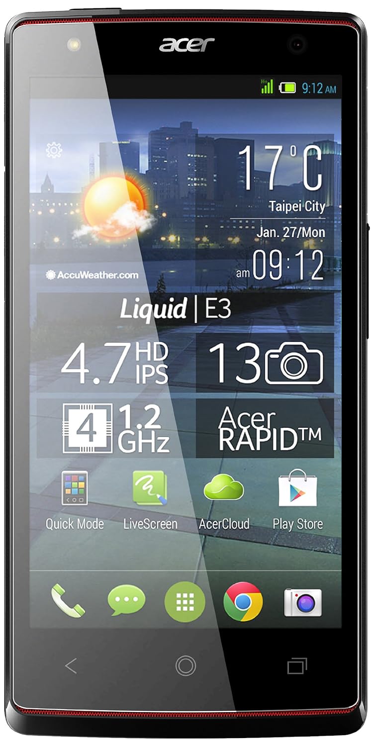 Acer Liquid E3 Plus Dual-SIM Smartphone