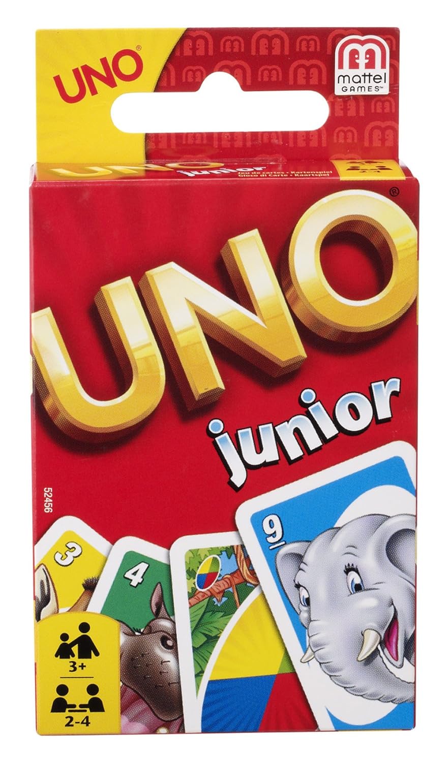 Mattel Spiele 52456 - UNO Junior, Kartenspiel