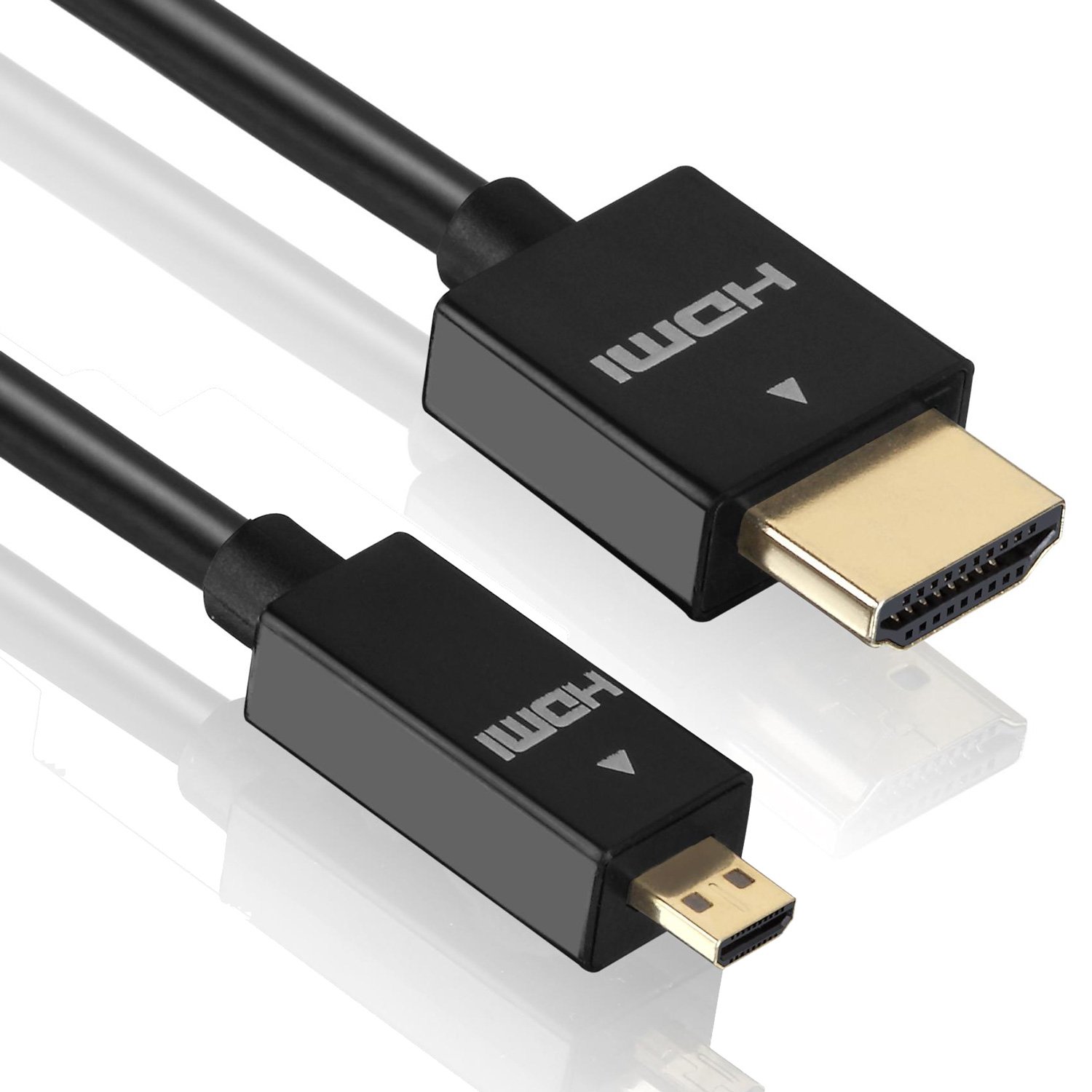 deleyCON 3m micro HDMI Kabel SLIM