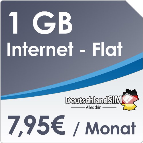DeutschlandSIM Data 1 GB Flatrate [SIM
