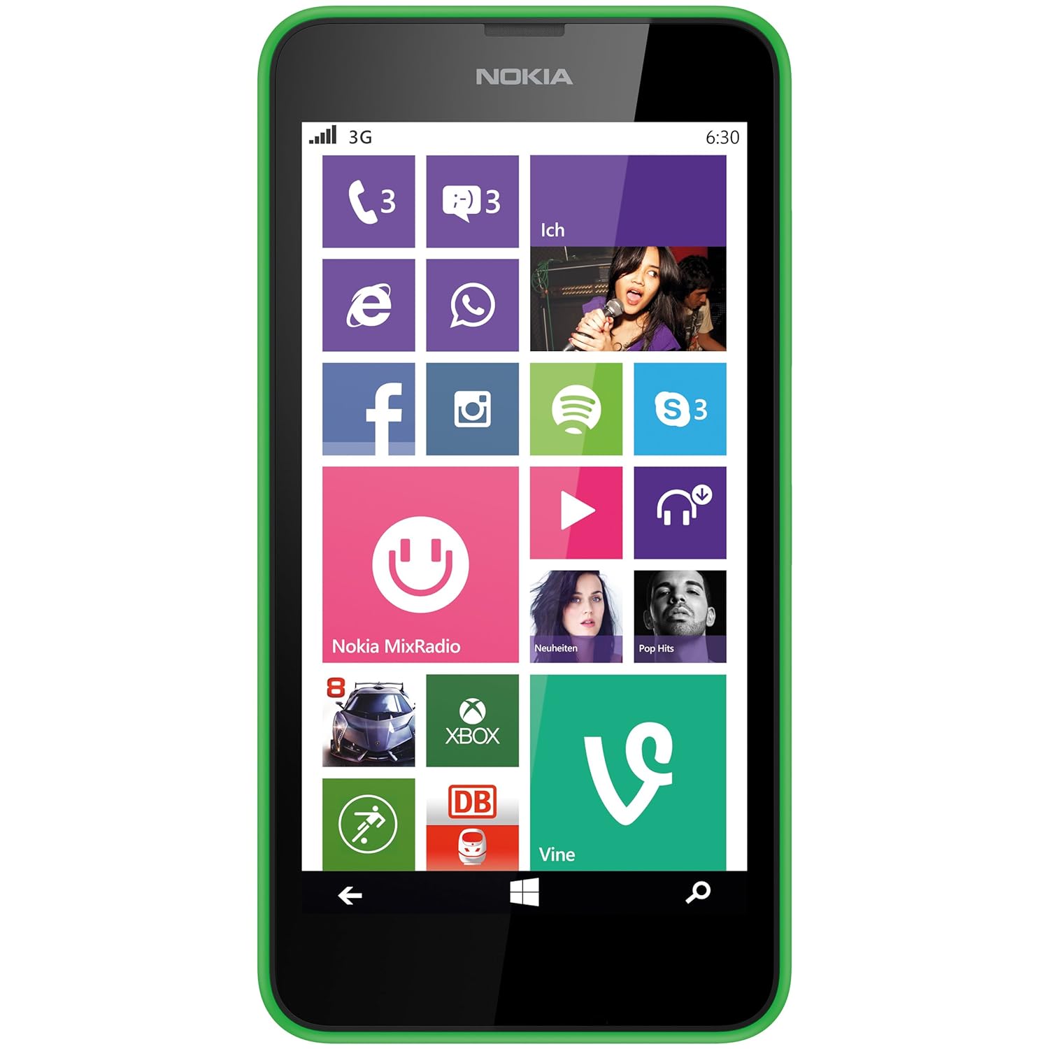 Nokia Lumia 630 Single-SIM Smartphone
