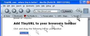 TinyURL Toolbar.