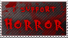 Stamp 93; I Support Horror
