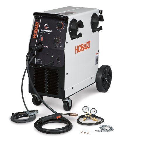 discount-hobart-500536-ironman-230-250-amp-mig-welder-with-wheel-kit