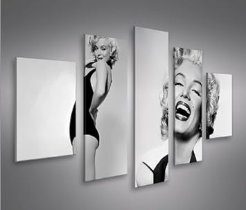 Bild auf Leinwand Marilyn Monroe V14-1 Leinwandbild Wandbild Poster