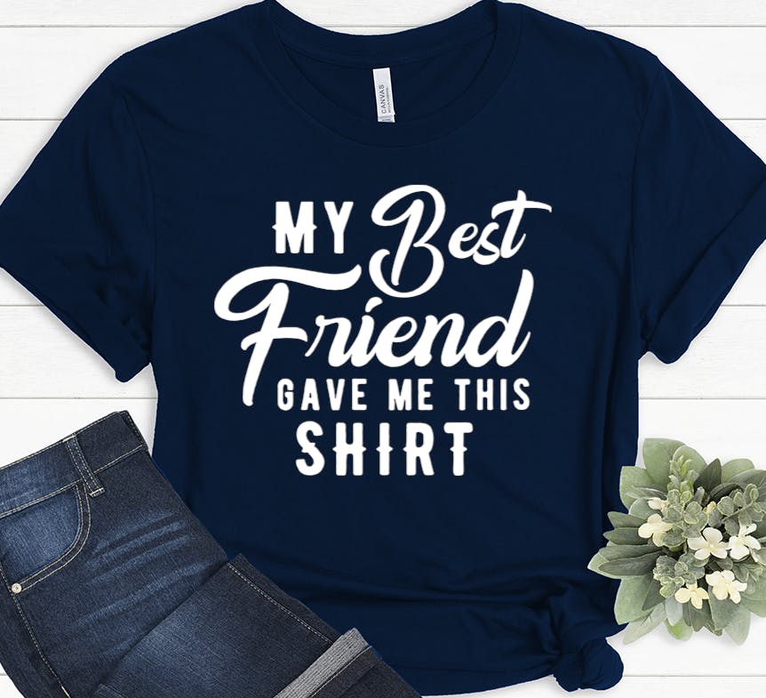 Funny Best Friend My Best Friend Gave Me This Funny Christmas Gift T-shirt