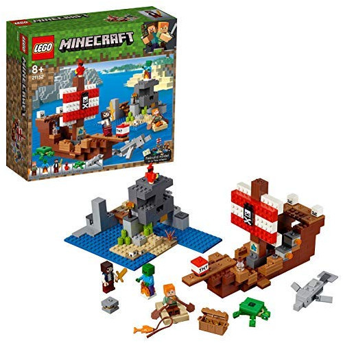 레고(LEGO) 마이《구라후토》 해적선의 모험 21152 블럭 장난감 사내 아이, 스타일 = 통상판 | 패턴 명(이름)(종류) = 해적선의 모험 + 닭 가건물 