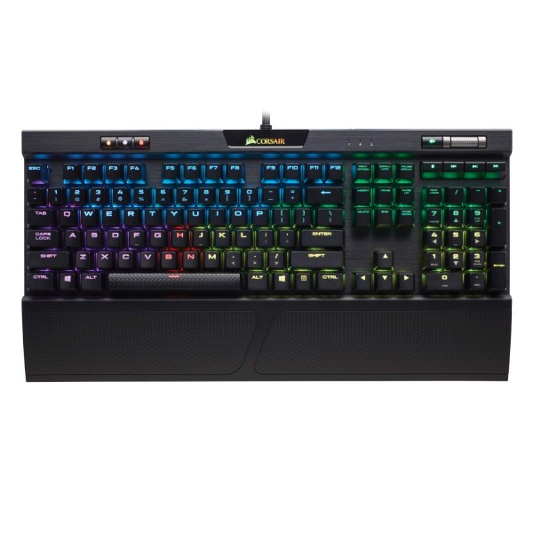 Corsair K70 RGB MK.2 Mechanical Gaming Keyboard - USB Passthrough & Media Contro, 단일상품, 단일상품 