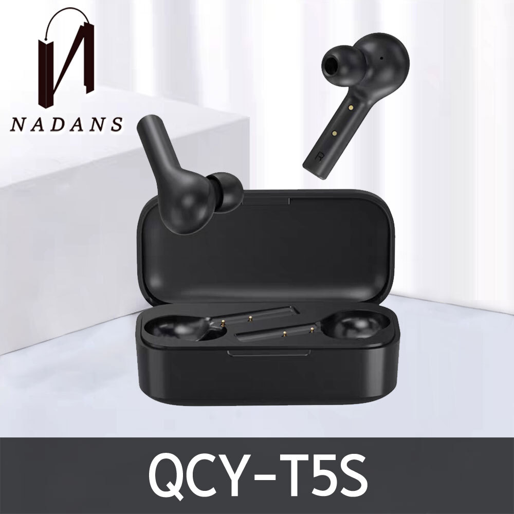 QCY QCY-T5S 블루투스 무선 이어폰, 선택(1)QCY-T5SⓛCDH00606.01 