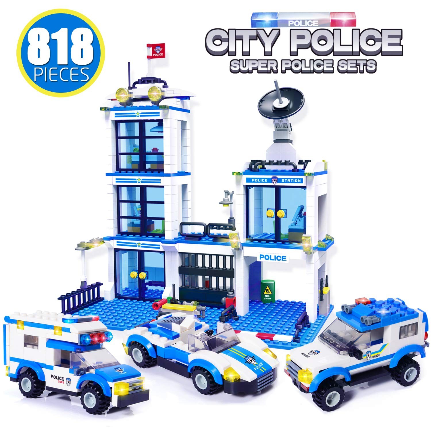 LEGO 레고 시티 경찰서 Super Police set (818 pieces) 