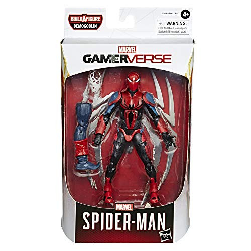 Spider-Man Hasbro Marvel Legends Series 6 Collectible Action Figure Spider-Armor Mk III Toy with Build-A-Figurepiece & Accessory, 본문참고 