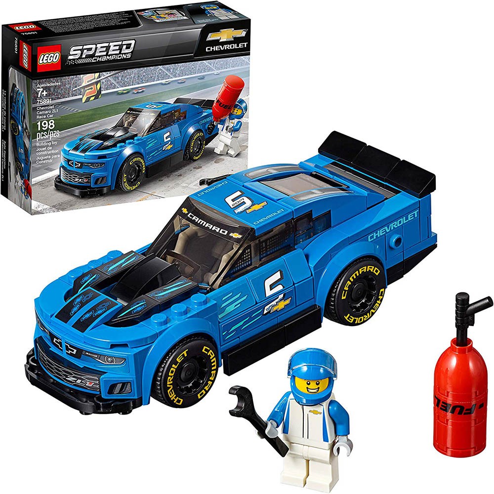 LEGO 레고 스피드 챔피언 쉐보레 카마로 ZL1 75891 Race Car 2019 (198 Pieces) 