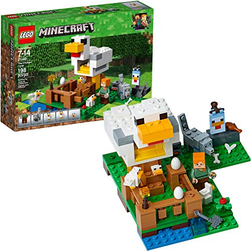 LEGO Minecraft The Chicken Coop 21140 Building Kit (198 Pieces), 본문참고 