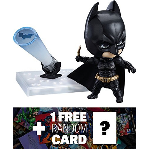 Batman: Nendoroid x The Dark Knight Rise Mini Figure Series + 1 Free Official DC Trading Card Bundle (#469) 
