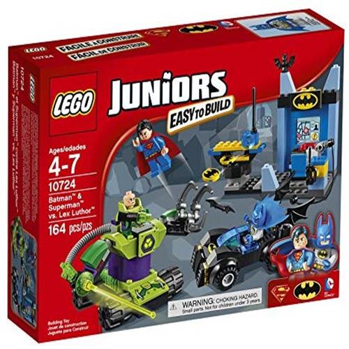 LEGO Juniors 10724 Batman & Superman vs Lex Luthor Building Kit (164 Piece), 본품선택 