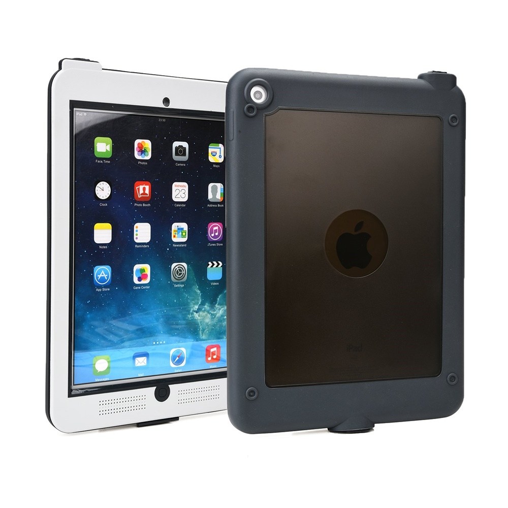 by Cooper Cases iPad 5 6 Air 1 2 용 쿠퍼 잠수함 방수 IP68 옥외 견고한 케이스 내구성 충격 방지 보호 (흰색), 단일색상 