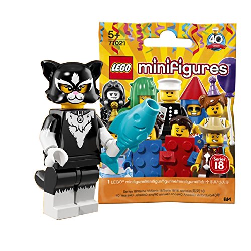 레고 미니 피규어 시리즈 18 캣 걸미개봉| LEGO Collectable Minifigures Series 18 Cat Costume, 본품선택 