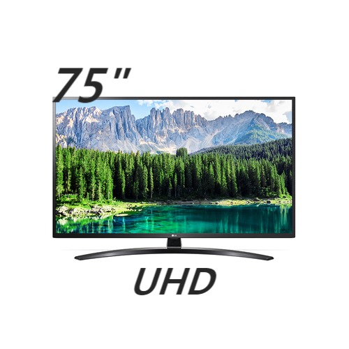 LG전자 AI ThinQ UHDTV 렌탈 75인치 75UM791C0NA - 벽걸이무료 