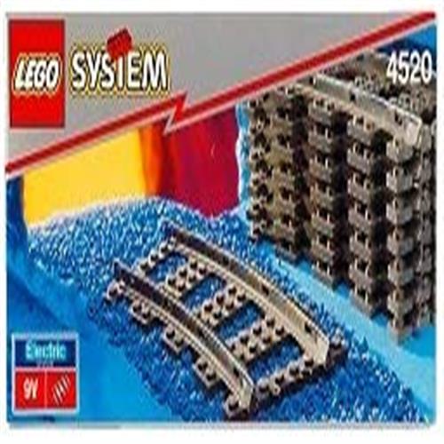 LEGO 4520 Curved Rails For 9V Trains (9V train용 커브 레일), 본품선택 