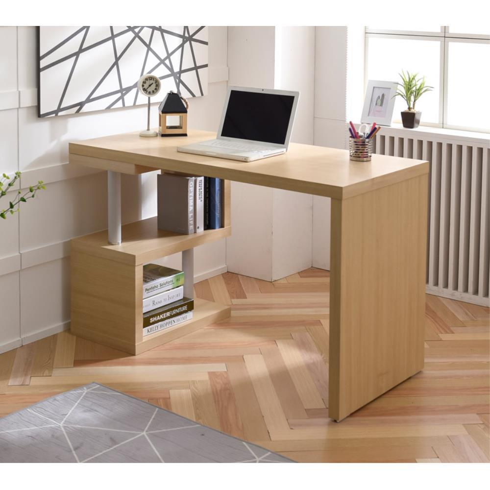 안나로그 24평아파트 서재 어울리는 컴퓨터책상 책상세트, 화이트 (999개) 