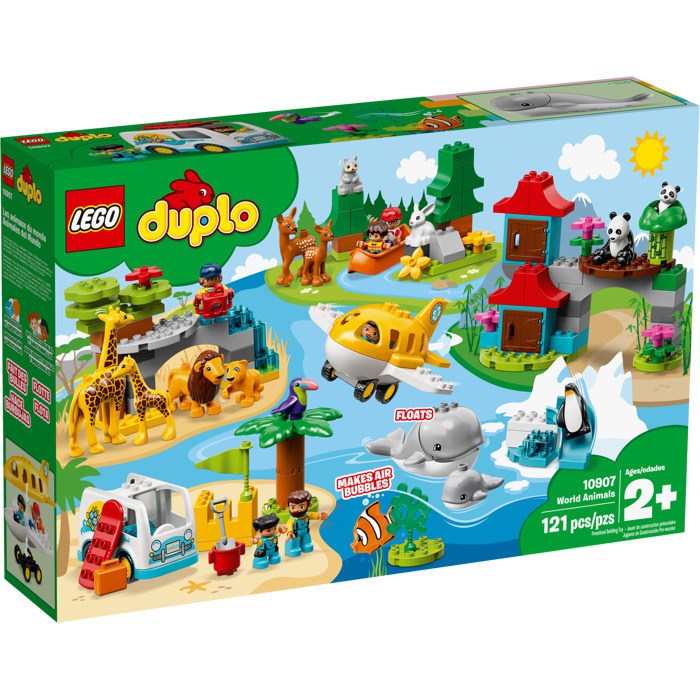 LEGO 10907 - 세계 동물 탐험 2 레고 듀플로 
