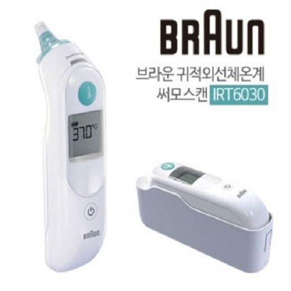 브라운 귀체온계 IRT-6030 /필터21개포함/AS가능 체온계, 상세 설명 참조 