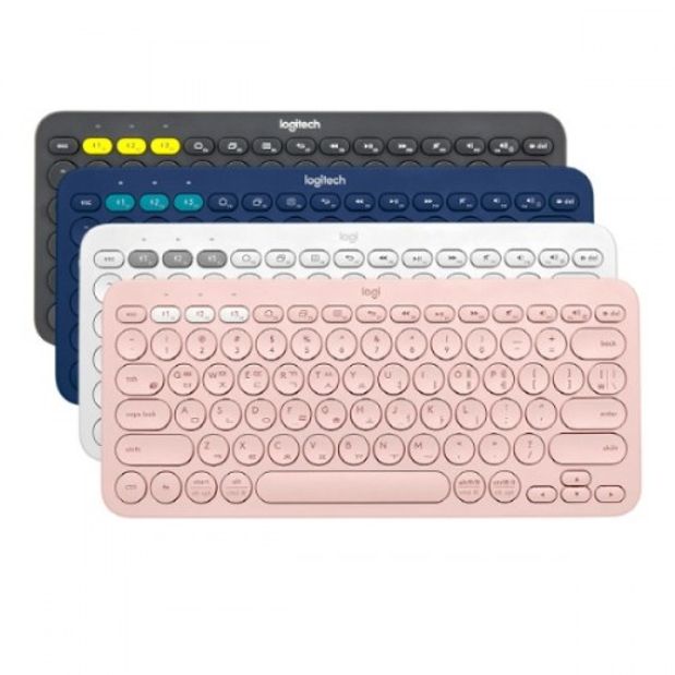 도매빅뱅 블루투스 키보드 K380 핑크 정품 키스킨 포함 블루투스키보드/키보드/휴대용키보드/태블릿키보드/무소음키보드/스마트폰키보드, 단일 색상, 단일 모델명/품번 