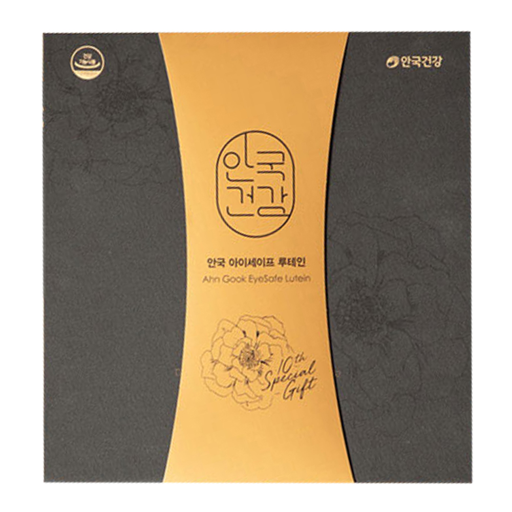 안국건강 아이세이프 루테인 선물세트 + 쇼핑백, 108정, 1개 