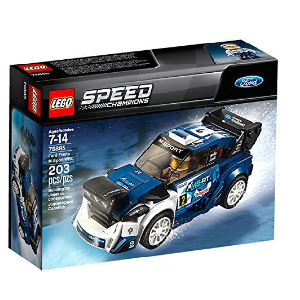 [레고] Speed Champions Ford Fiesta M-Sport WRC - 75885, 혼합(멀티)색상 