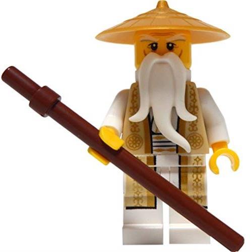 LEGO Ninjago Minifigure Sensei Wu (Tan and Gold Outfit from Set 70751), 본품선택 