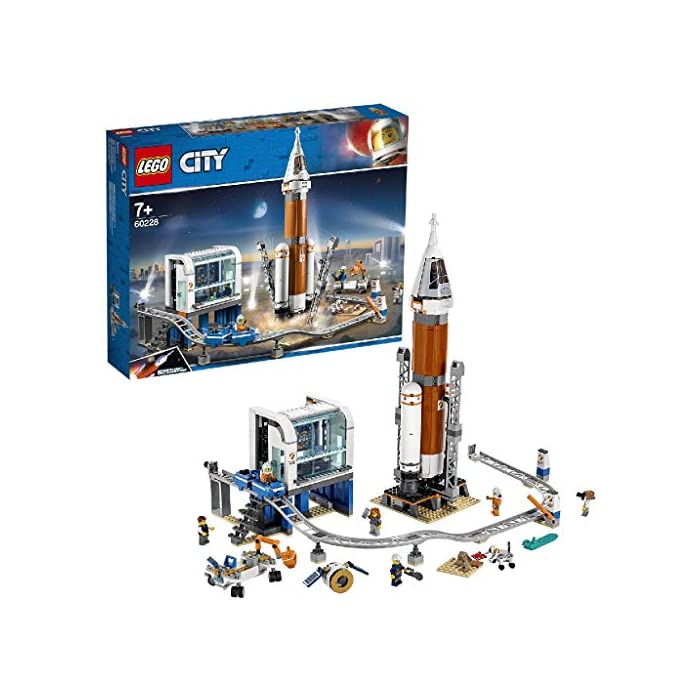 레고 (LEGO) 시티 초 거대 로켓 지령 본부 60228 블록 장난감 소년 