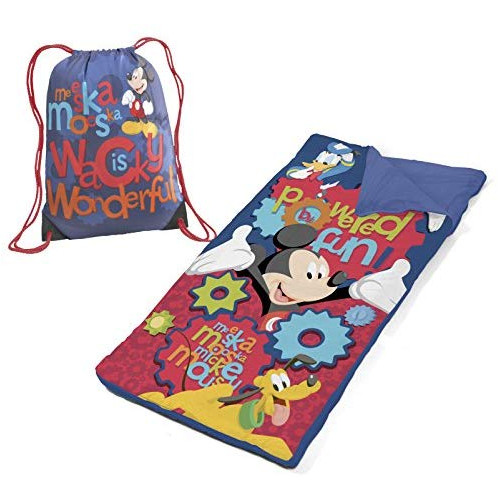 Marvel Spiderman Slumber Bag Set, Style = Mickey Mouse 