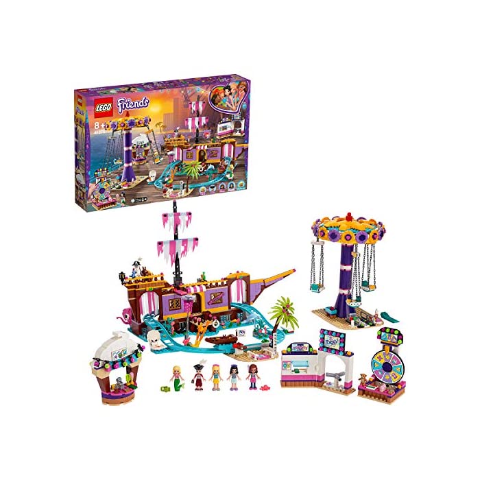 레고 (LEGO) 프렌즈 하트 레이크 유원지 41375 블록 장난감 소녀 