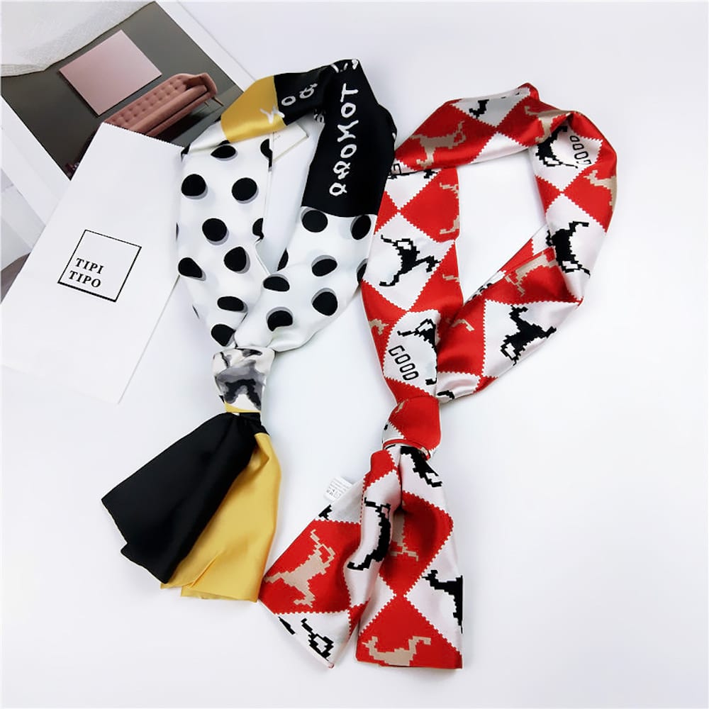 위파인더 긴 스카프 작은 야생 한국 여성의 봄과 가을 새로운 얇은 스카프 얇은 스카프 스카프 스카프 패션 스카프 