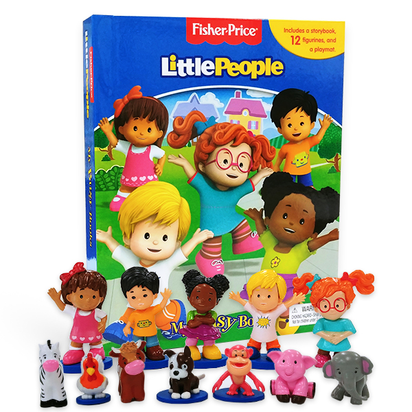 FISHER PRICE LITTLE PEOPLE MY BUSY BOOK, Phidal 