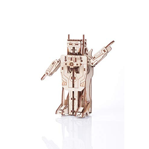 Wise Elk Robot Transformer Small Wooden Mechanical 3D Puzzle, 본문참고 