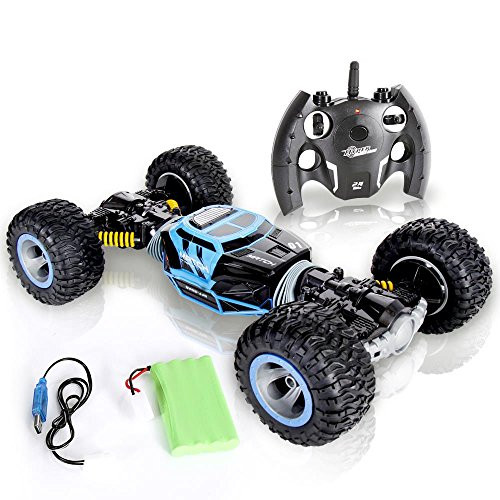 Jovial Kids Outdoor 2.4 GHz Wireless Remote Control RC Monster Rock Crawler Off Road Truck RTR Low/High Chassis Stunt Car Toy with Rechargeable B, 본문참고 
