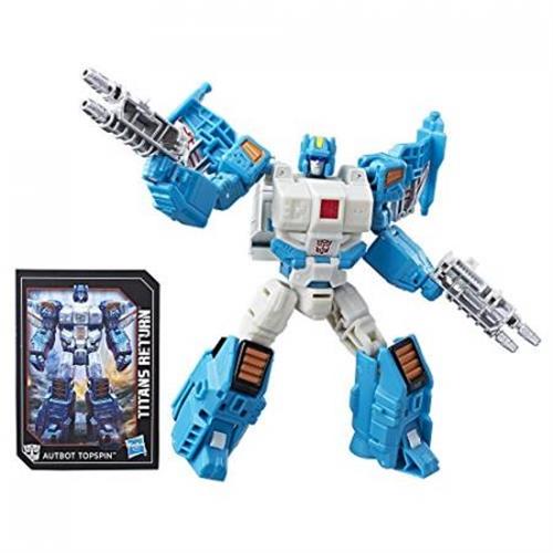Transformers Generations Titans Return Deluxe Autobot Topspin and Freezeout, 1 