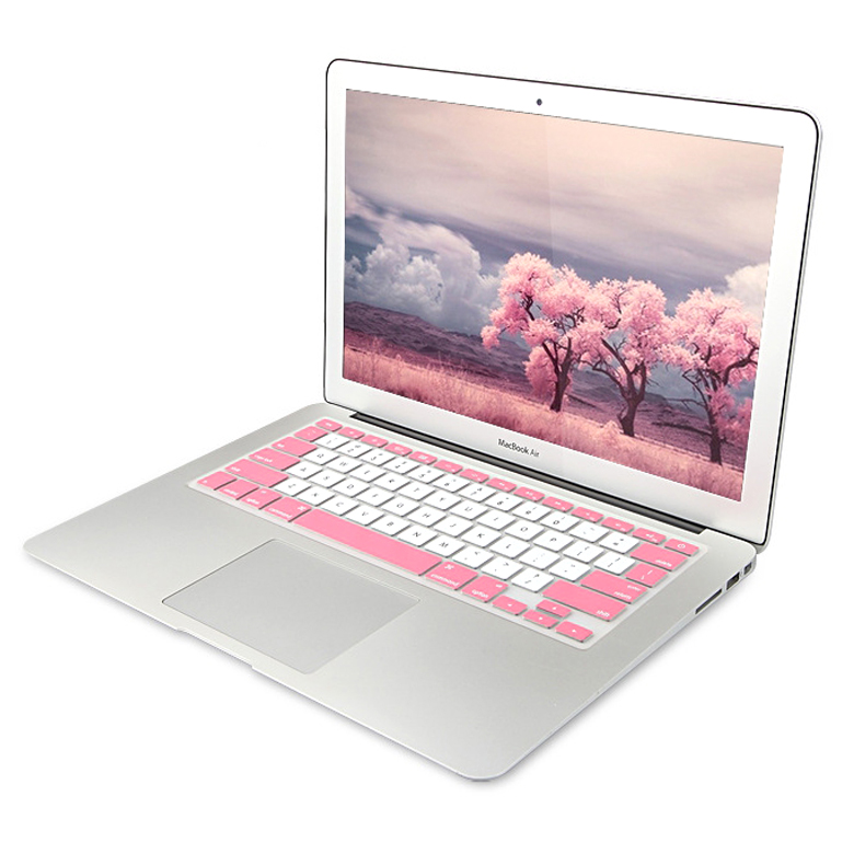 폰슈 맥북 노트북 키보드커버 AIR 핑크, 35cm, 1개 