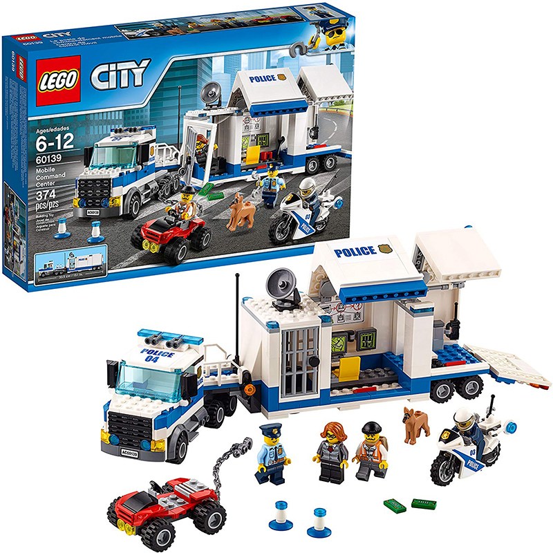 LEGO 레고 시티 경찰서 60139 374피스, 단품 