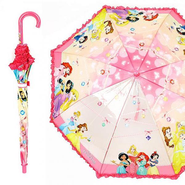 쇼핑은나의길 디즈니 프린세스 53 크리스탈 두폭 POE 우산 여아 