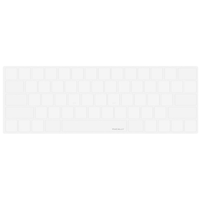 맥컬리 맥북 프로 터치바 13 15인치용 키보드 스킨 KBGUARDTB, 투명( KBGUARDTBC), 1개 