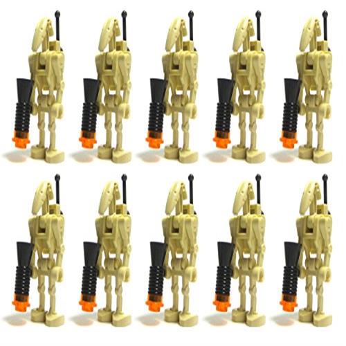 LEGO Star War LOT of 10 BATTLE DROIDS with BACKPACK Back Plate Antenna and, 본품선택 
