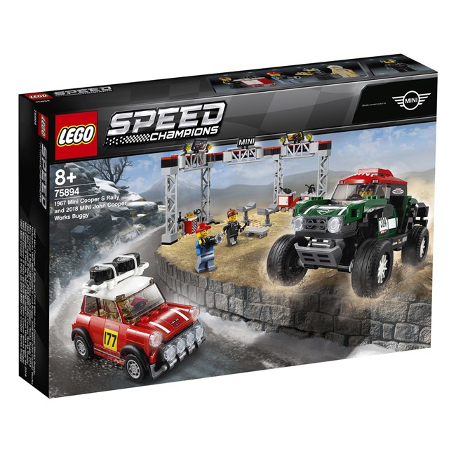 LEGO 코스트코 레고 스피드 챔피언 미니쿠퍼자동차 블럭 75894 